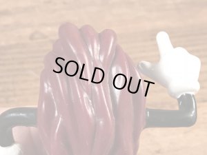 カリフォルニアレーズンのターコイズサングラスの80年代ビンテージPVCフィギュア