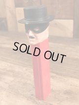 Disney “Zorro” No Feet Pez Dispenser　快傑ゾロ　ビンテージ　ペッツ　足無し　ディズニー　60〜70年代