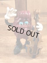 Applause California Raisins “Bass Player” PVC Figure　カリフォルニアレーズンズ　ビンテージ　PVCフィギュア　ベースプレイヤー　80年代