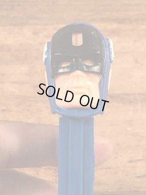 マーベルヒーローのキャプテンアメリカの70〜80年代ビンテージ足なしペッツ