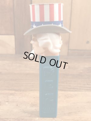 アンクルサムの足無しの70’sヴィンテージPezディスペンサー