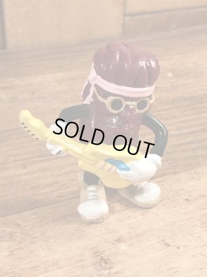 カリフォルニアレーズンのジミヘンドリックスの80年代ビンテージPVCフィギュア