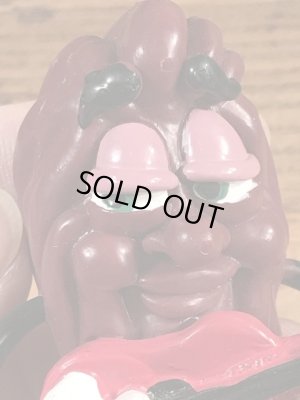 カリフォルニアレーズンのギターの80年代ビンテージPVCフィギュア