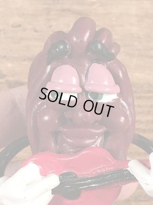 カリフォルニアレーズンのギターの80年代ビンテージPVCフィギュア