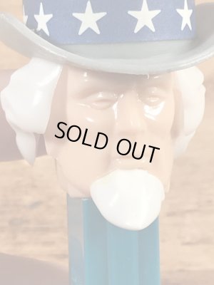 アンクルサムの足無しの70’sヴィンテージPezディスペンサー