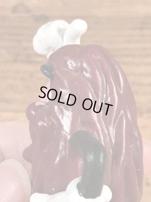 企業キャラクターのカリフォルニアレーズンの80年代ビンテージPVCフィギュア