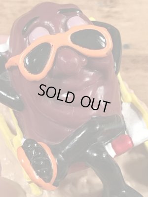 カリフォルニアレーズンのビーチシリーズの80年代ビンテージPVCフィギュア