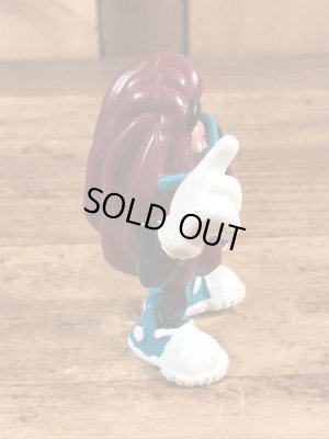 カリフォルニアレーズンのターコイズサングラスの80年代ビンテージPVCフィギュア