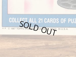 トップス社製のガーベッジペイルキッズの80年代ビンテージステッカーカード