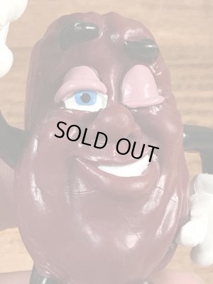 企業キャラクターのカリフォルニアレーズンの80年代ビンテージPVCフィギュア