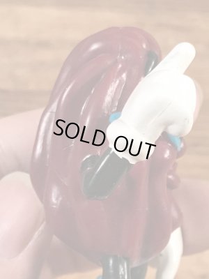 カリフォルニアレーズンのターコイズサングラスの80年代ビンテージPVCフィギュア