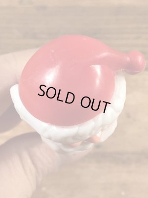 赤ステムのサンタの70年代ビンテージ足無しペッツ