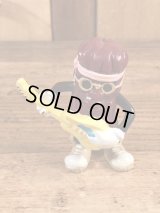 Applause California Raisins “Jimi Hendrix” PVC Figure　カリフォルニアレーズンズ　ビンテージ　PVCフィギュア　ジミヘンドリックス　80年代