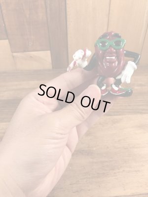 企業キャラクターのカリフォルニアレーズンズの80’sヴィンテージPVCフィギュア