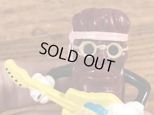 カリフォルニアレーズンのジミヘンドリックスの80年代ビンテージPVCフィギュア