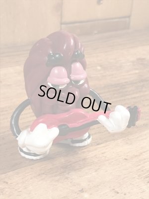 カリフォルニアレーズンのギターの80年代ビンテージPVCフィギュア