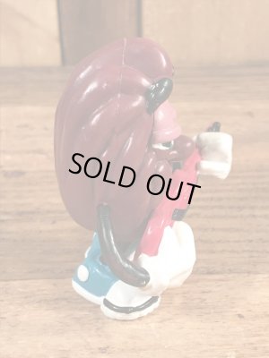 カリフォルニアレーズンのギターの80年代ビンテージPVCフィギュア