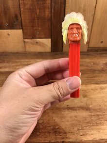 他の写真3: “Indian Chief” No Feet Pez Dispenser　インディアンチーフ　ビンテージ　ペッツ　足無し　60〜70年代