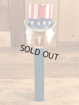 アンクルサムの足無しの70’sヴィンテージPezディスペンサー