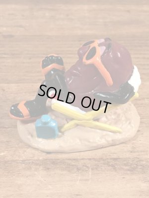 アドバタイジングキャラクターのカリフォルニアレーズンズの80’sヴィンテージPVCフィギュア