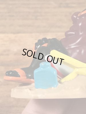 アドバタイジングキャラクターのカリフォルニアレーズンズの80’sヴィンテージPVCフィギュア