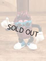 Applause California Raisins “Turquoise Sunglasses” PVC Figure　カリフォルニアレーズンズ　ビンテージ　PVCフィギュア　ターコイズサングラス　80年代