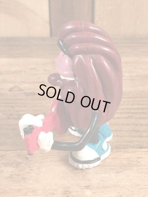 企業キャラクターのカリフォルニアレーズンズの80’sヴィンテージPVCフィギュア