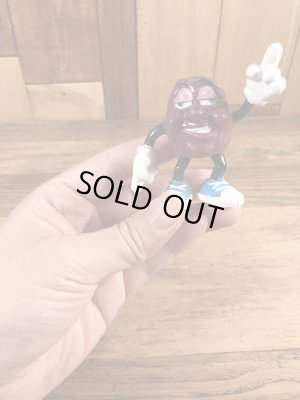 企業キャラクターのカリフォルニアレーズンズの80’sヴィンテージPVCフィギュア