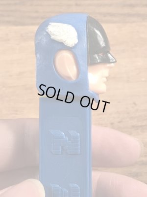 マーベルヒーローのキャプテンアメリカの70〜80年代ビンテージ足なしペッツ