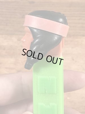 黄緑ステムのインディアンメイデンの50〜60年代ビンテージ足なしペッツ