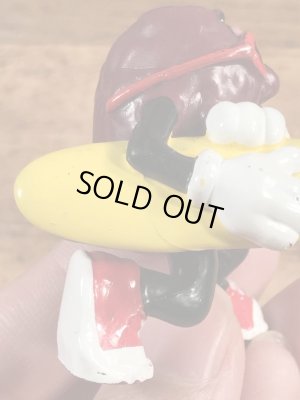 カリフォルニアレーズンのサーフボードの80年代ビンテージPVCフィギュア