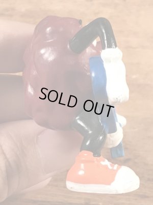 企業キャラクターのカリフォルニアレーズンズの80’sヴィンテージPVCフィギュア