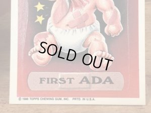 Topps社製のガーベッジペイルキッズの80’sヴィンテージカードシール