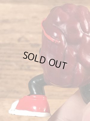 カリフォルニアレーズンのサーフボードの80年代ビンテージPVCフィギュア