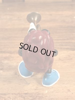 企業キャラクターのカリフォルニアレーズンズの80’sヴィンテージPVCフィギュア