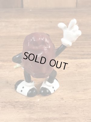 アドバタイジングキャラクターのカリフォルニアレーズンズの80’sヴィンテージPVCフィギュア