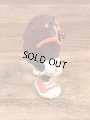 企業キャラクターのカリフォルニアレーズンの80年代ビンテージPVCフィギュア