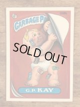 Topps Garbage Pail Kids “G.P.Kay” Sticker Card 248b　ガーベッジペイルキッズ　ビンテージ　ステッカーカード　80年代