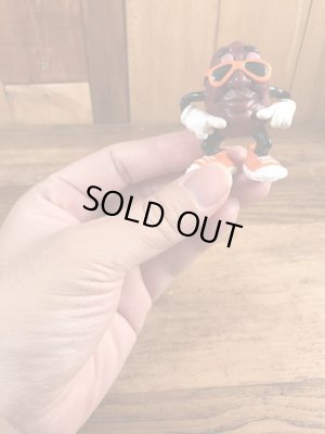 アドバタイジングキャラクターのカリフォルニアレーズンズの80’sヴィンテージPVCフィギュア