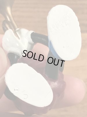 アドバタイジングキャラクターのカリフォルニアレーズンの80年代ビンテージPVCフィギュア