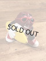 Applause California Raisins “Waves Weaver” PVC Figure　カリフォルニアレーズンズ　ビンテージ　PVCフィギュア　サーフボード　80年代