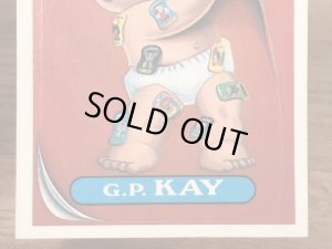 Topps社製のガーベッジペイルキッズの80’sヴィンテージカードシール