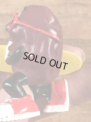 アドバタイジングキャラクターのカリフォルニアレーズンズの80’sヴィンテージPVCフィギュア