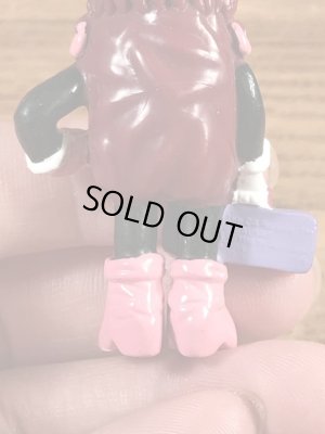 企業キャラクターのカリフォルニアレーズンズの80’sヴィンテージPVCフィギュア