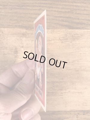 トップス社製のガーベッジペイルキッズの80年代ビンテージステッカーカード