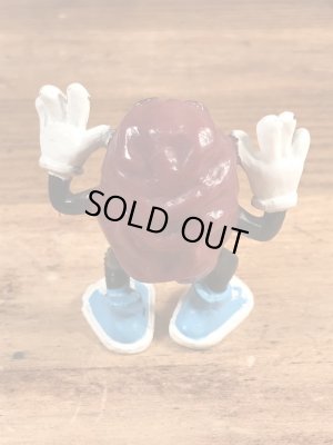 企業キャラクターのカリフォルニアレーズンズの80’sヴィンテージPVCフィギュア