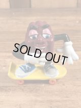 Applause California Raisins “S.B. Stuntz” PVC Figure　カリフォルニアレーズンズ　ビンテージ　PVCフィギュア　スケボー　80年代