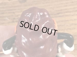 アドバタイジングキャラクターのカリフォルニアレーズンズの80’sヴィンテージPVCフィギュア