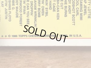 Topps社製のガーベッジペイルキッズの80’sヴィンテージカードシール