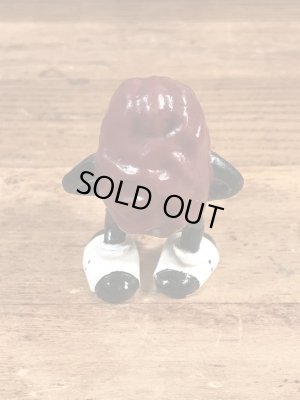 企業キャラクターのカリフォルニアレーズンズの80’sヴィンテージPVCフィギュア